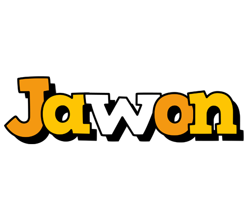 Jawon cartoon logo