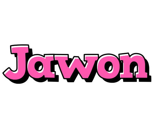 Jawon girlish logo