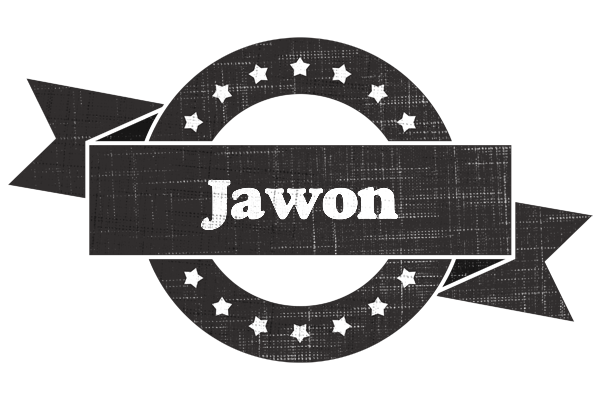 Jawon grunge logo