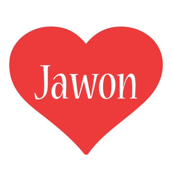 Jawon love logo