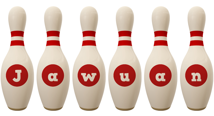Jawuan bowling-pin logo