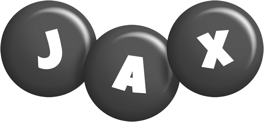 Jax candy-black logo