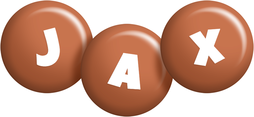 Jax candy-brown logo
