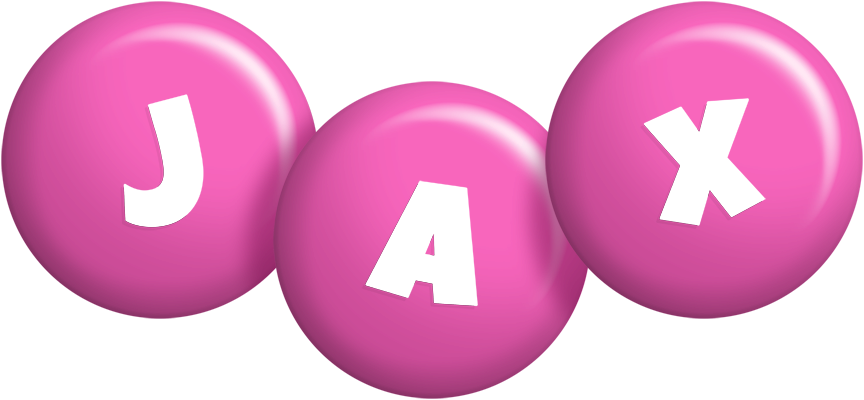 Jax candy-pink logo
