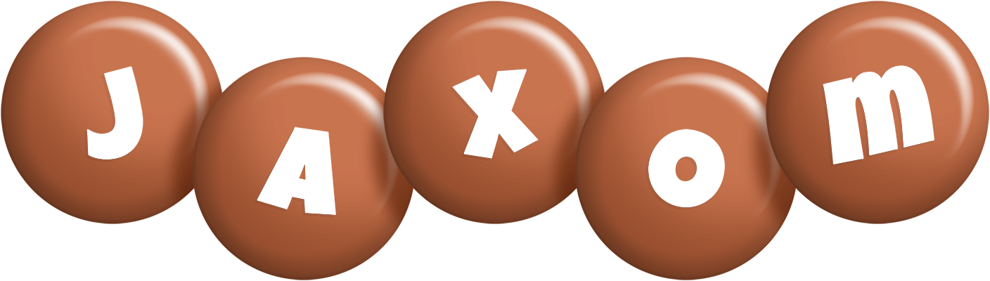 Jaxom candy-brown logo