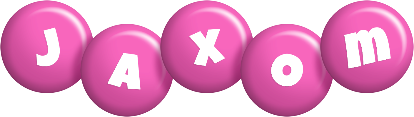 Jaxom candy-pink logo
