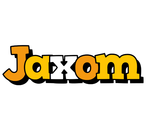 Jaxom cartoon logo