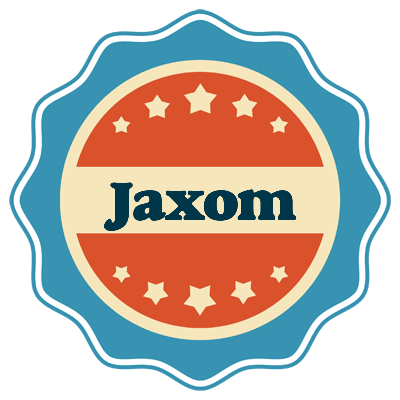 Jaxom labels logo