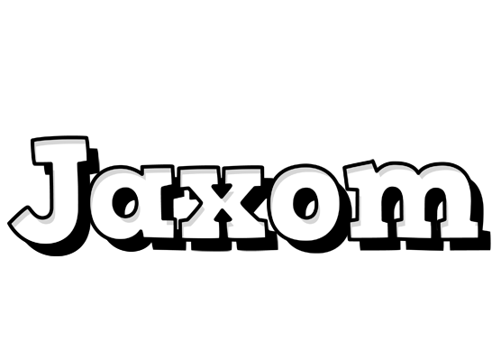 Jaxom snowing logo