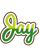Jay golfing logo