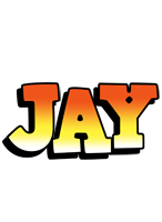 Jay sunset logo