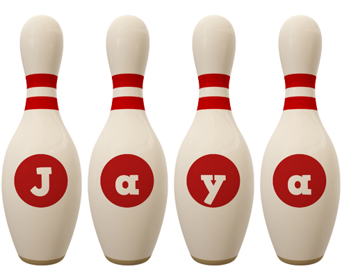 Jaya bowling-pin logo