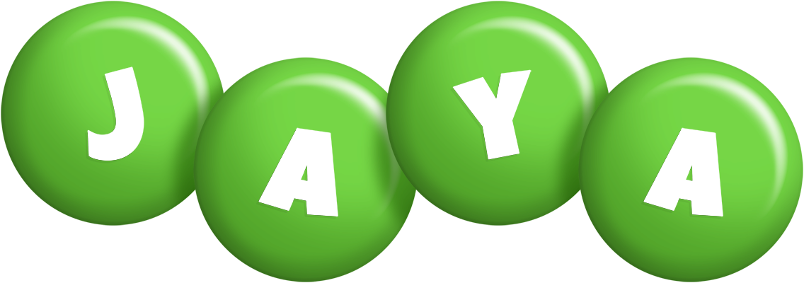 Jaya candy-green logo