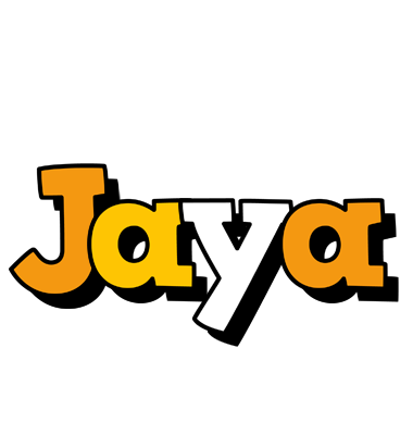 Jaya cartoon logo