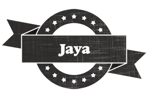 Jaya grunge logo