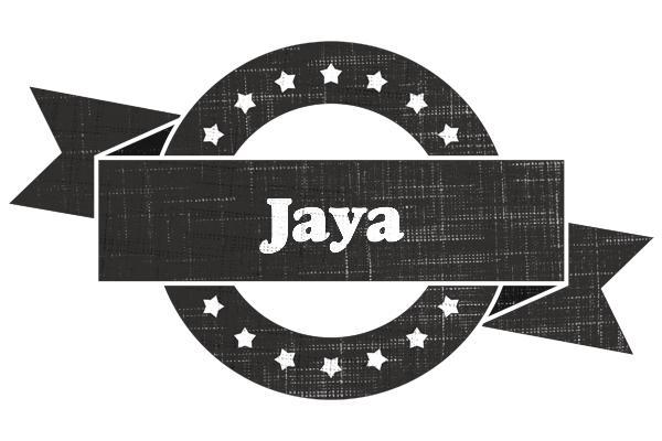 Jaya grunge logo