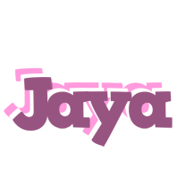 Jaya relaxing logo