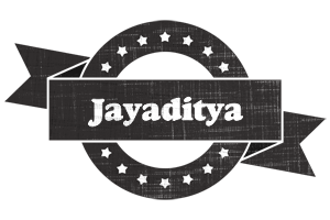 Jayaditya grunge logo
