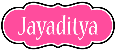 Jayaditya invitation logo