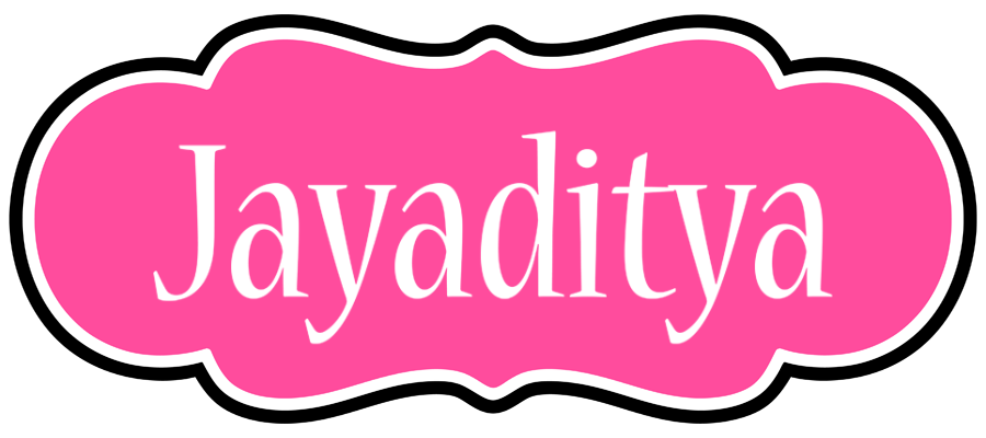Jayaditya invitation logo