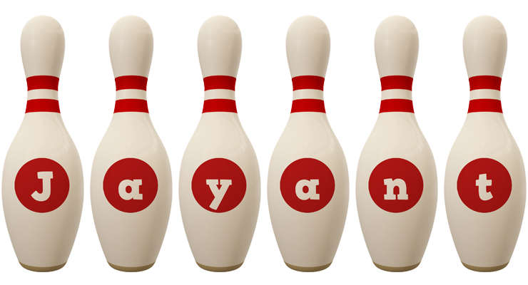 Jayant bowling-pin logo