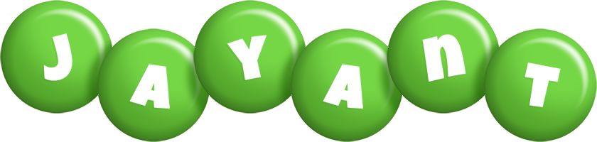 Jayant candy-green logo