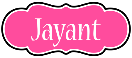 Jayant invitation logo