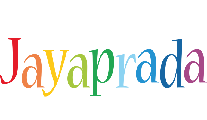 Jayaprada birthday logo