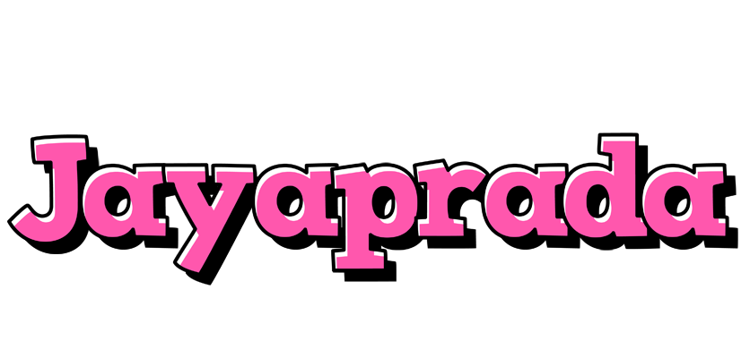 Jayaprada girlish logo