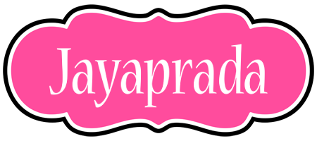 Jayaprada invitation logo