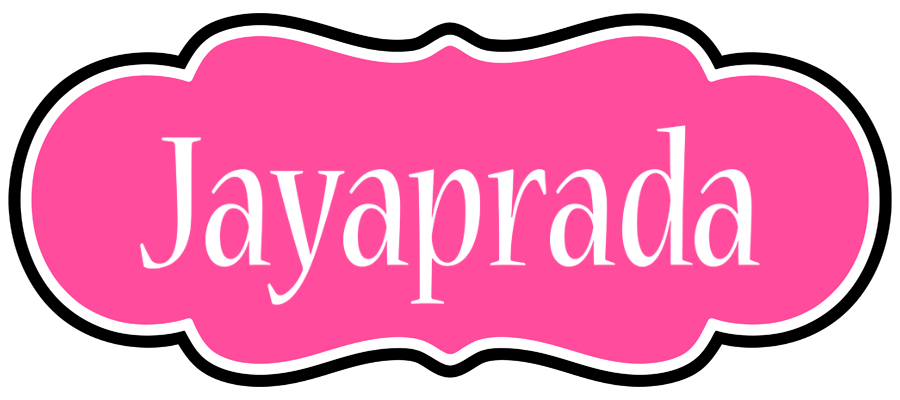 Jayaprada invitation logo