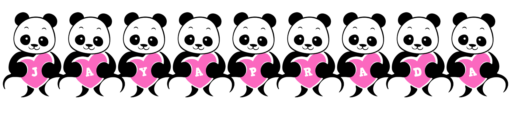 Jayaprada love-panda logo
