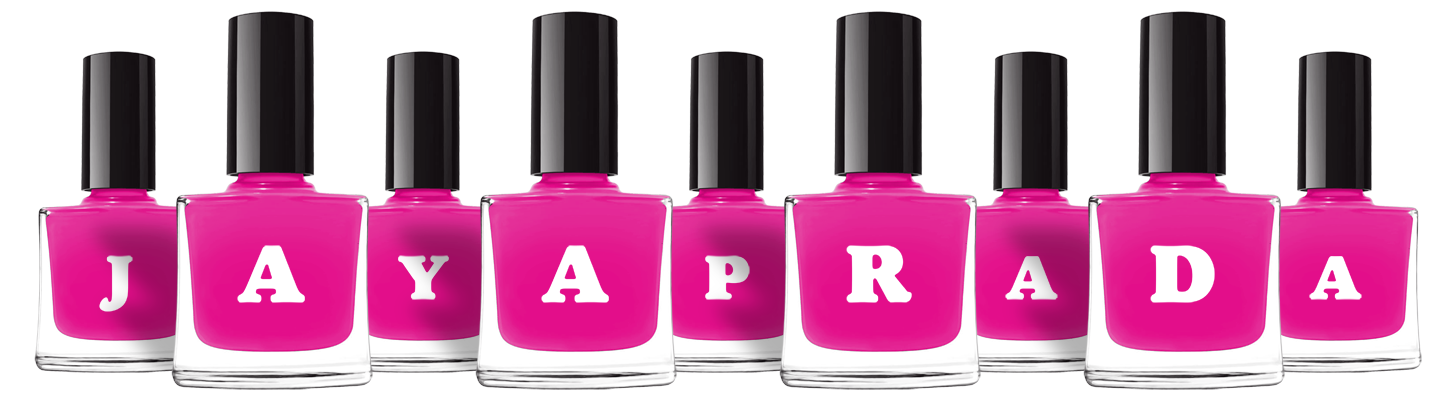 Jayaprada nails logo