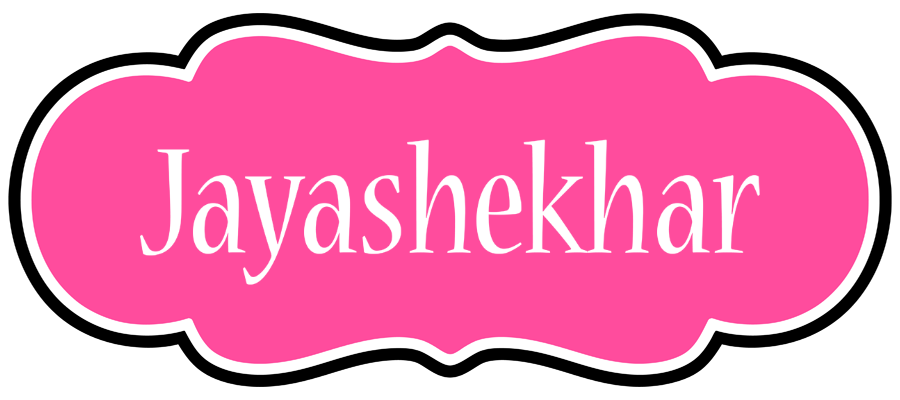 Jayashekhar invitation logo