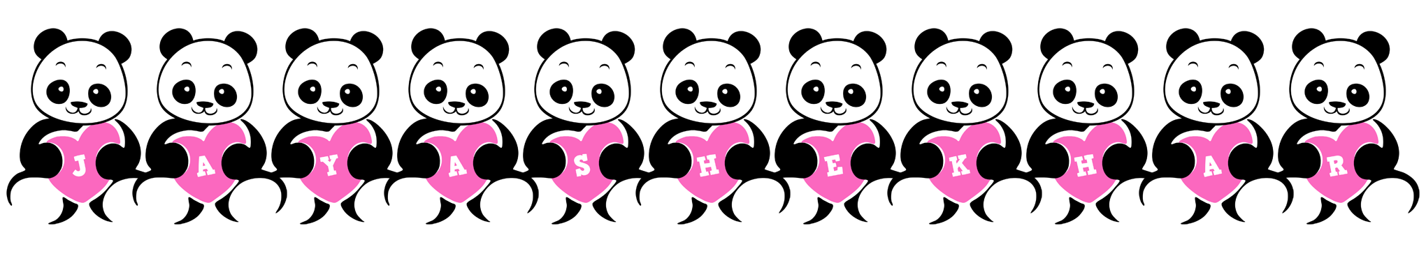 Jayashekhar love-panda logo
