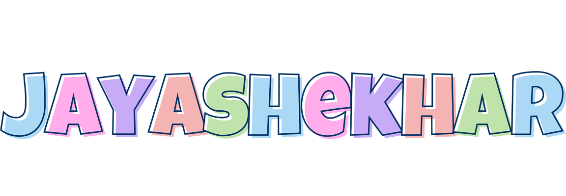 Jayashekhar pastel logo