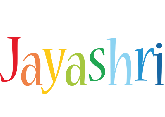 Jayashri birthday logo