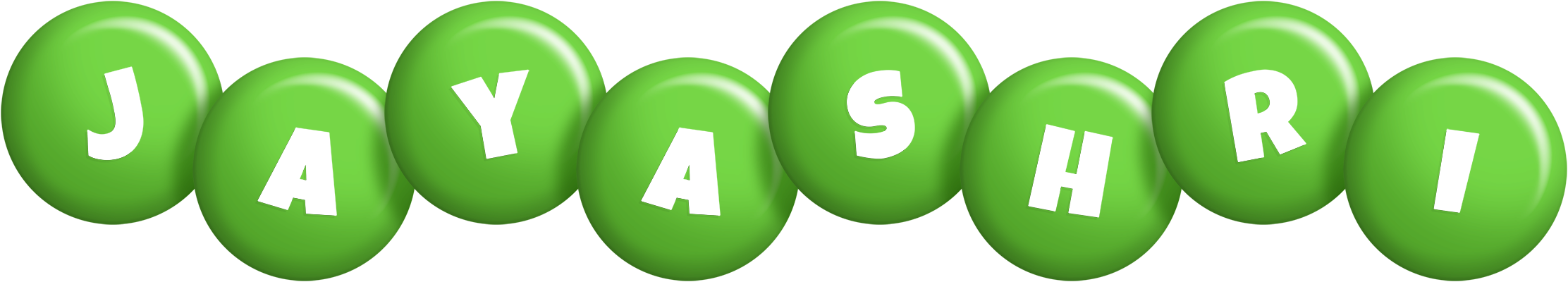 Jayashri candy-green logo