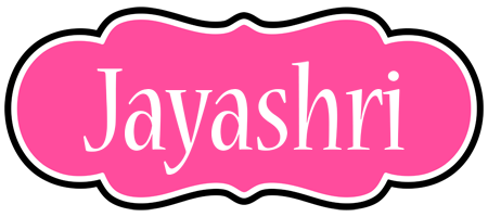 Jayashri invitation logo