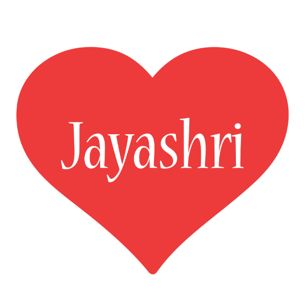 Jayashri love logo