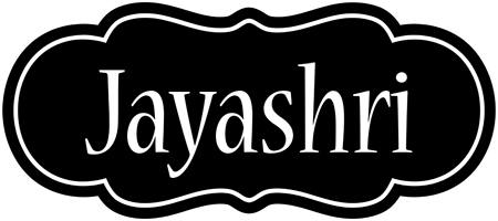Jayashri welcome logo