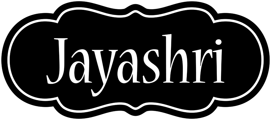 Jayashri welcome logo