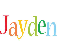 Jayden birthday logo