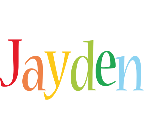 Jayden birthday logo