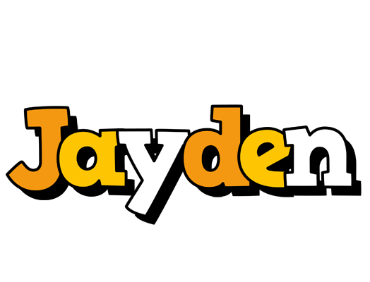 Jayden cartoon logo
