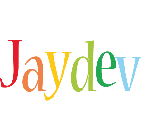 Jaydev birthday logo