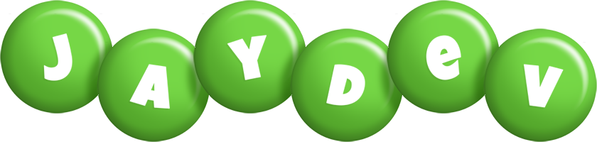 Jaydev candy-green logo