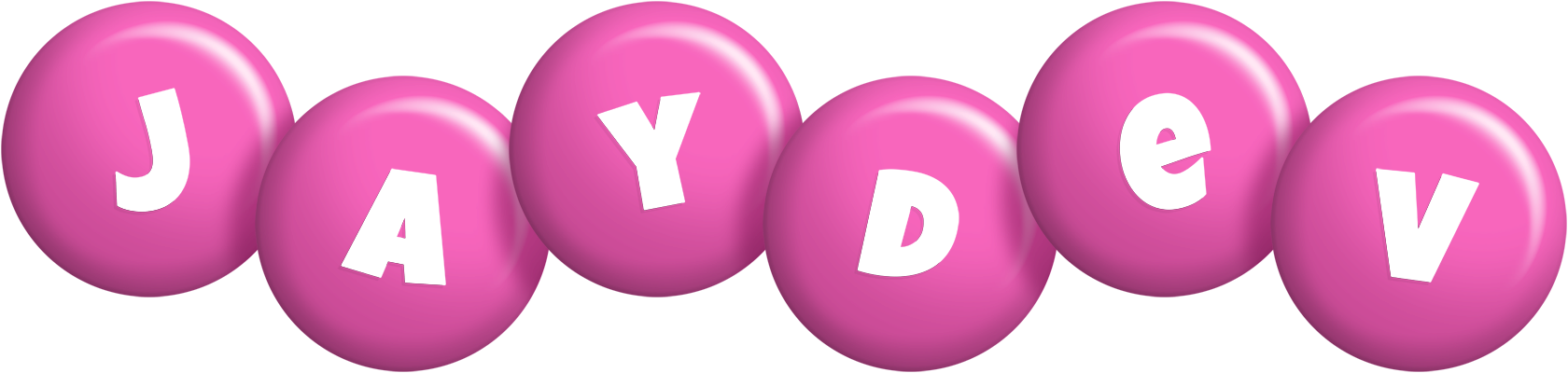 Jaydev candy-pink logo