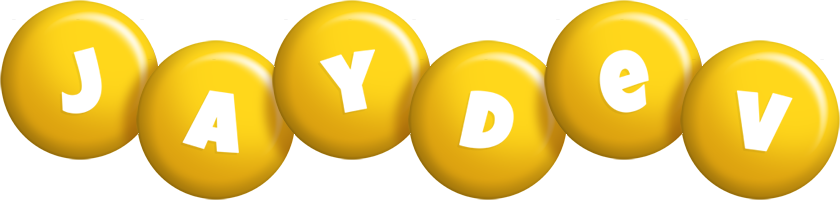 Jaydev candy-yellow logo