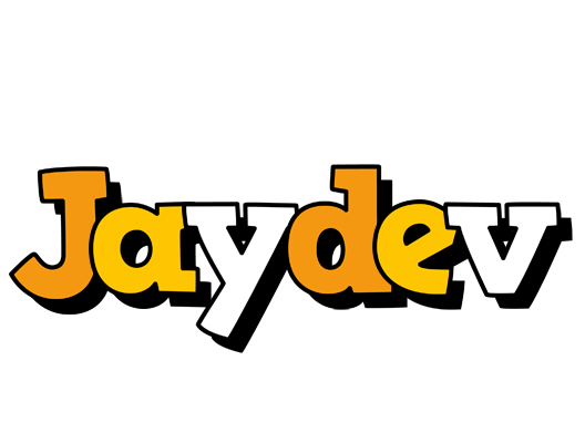 Jaydev cartoon logo